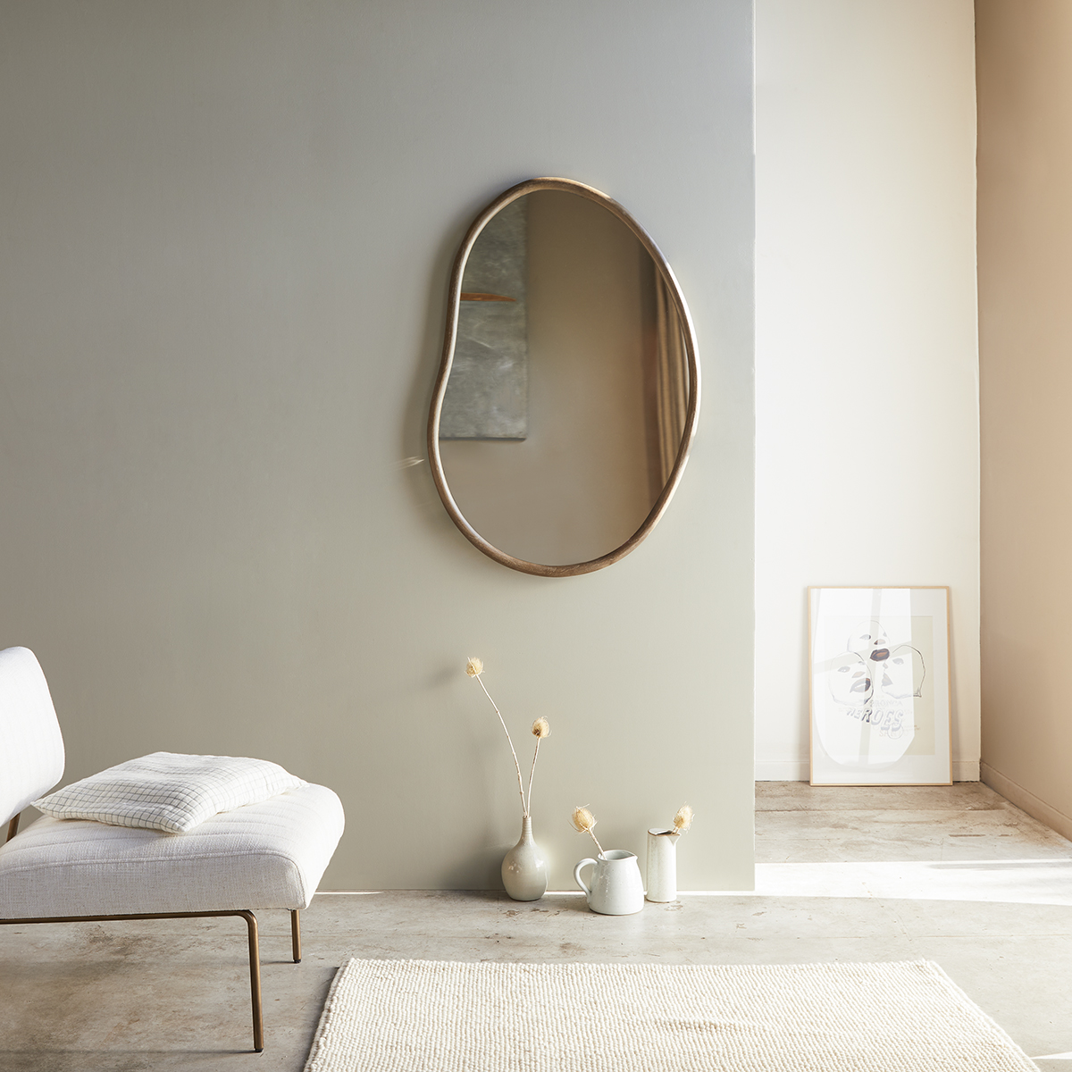 Miroir en mindi 100x70 Dim Miroir en mindi 100x70 Dim