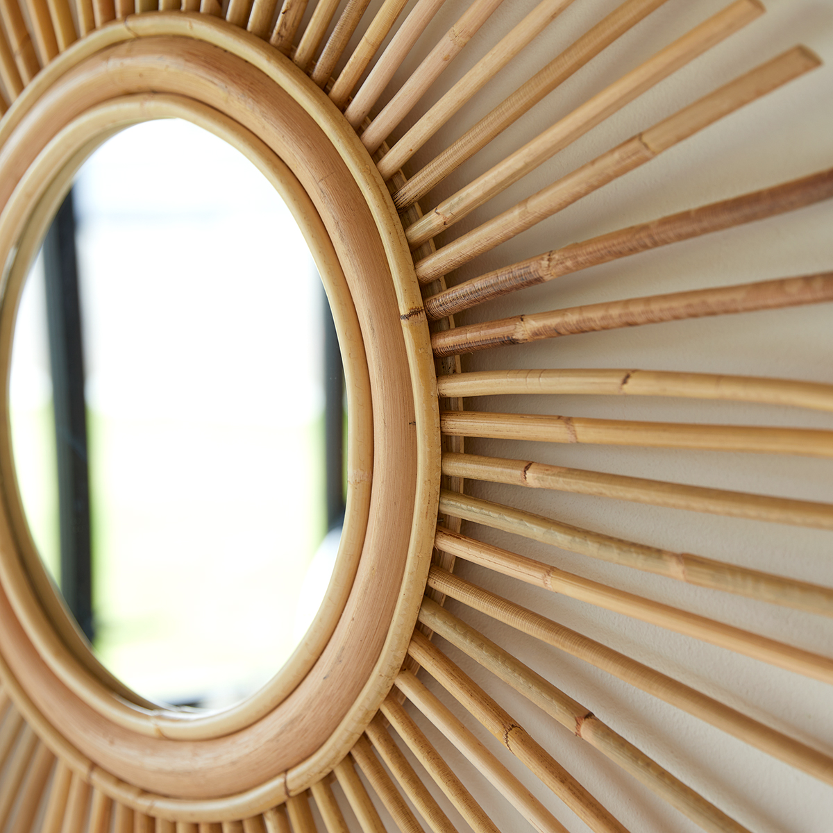 Miroir en rotin 80 Isidore naturel Miroir en rotin 80 Isidore naturel