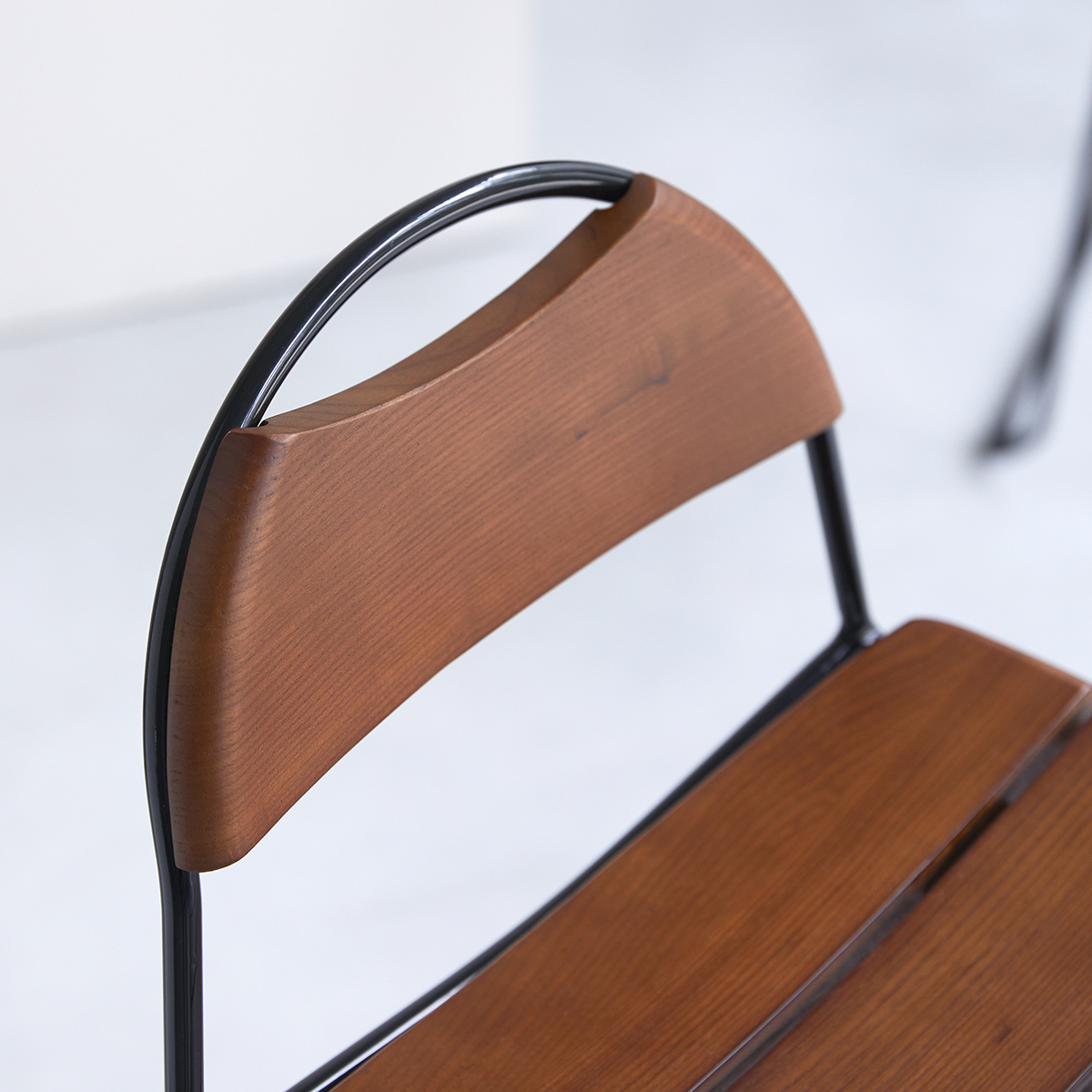Molly metal and solid ash bar chair Molly metal and solid ash bar chair