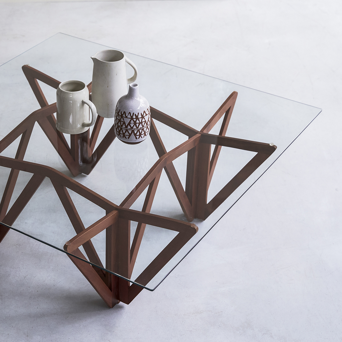Mona solid teak Coffee Table 100x100 Mona solid teak Coffee Table 100x100