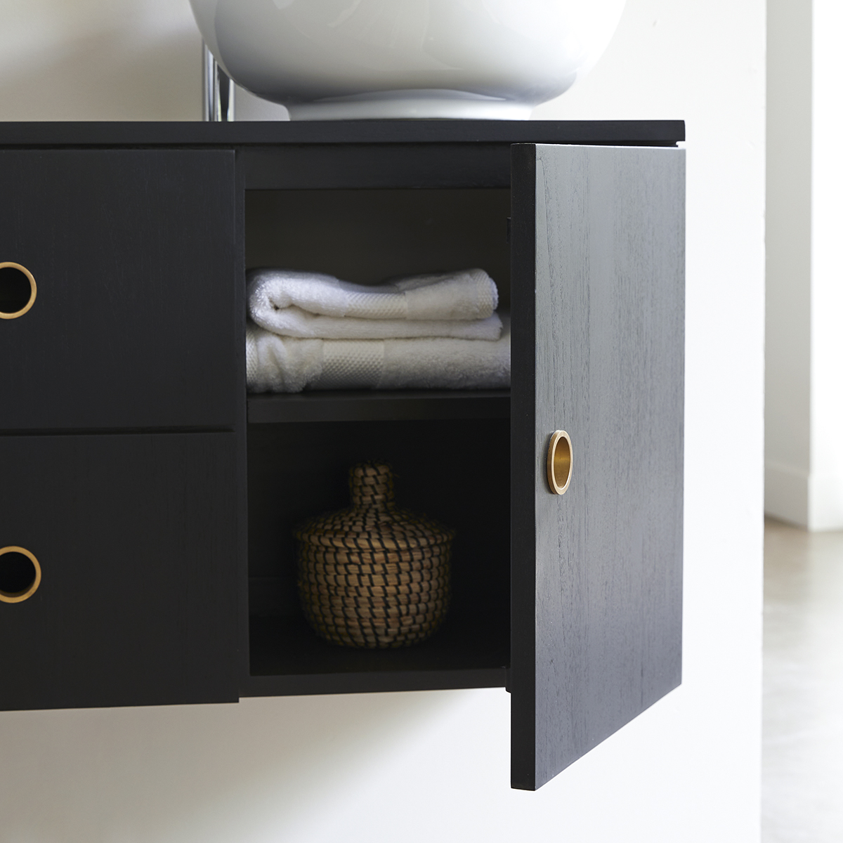 Mueble de baño de teca 123 Polett Mueble de baño de teca 123 Polett