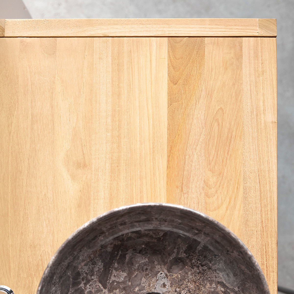 Mueble de lavabo de teca maciza natural 120 Arty Mueble de lavabo de teca maciza natural 120 Arty