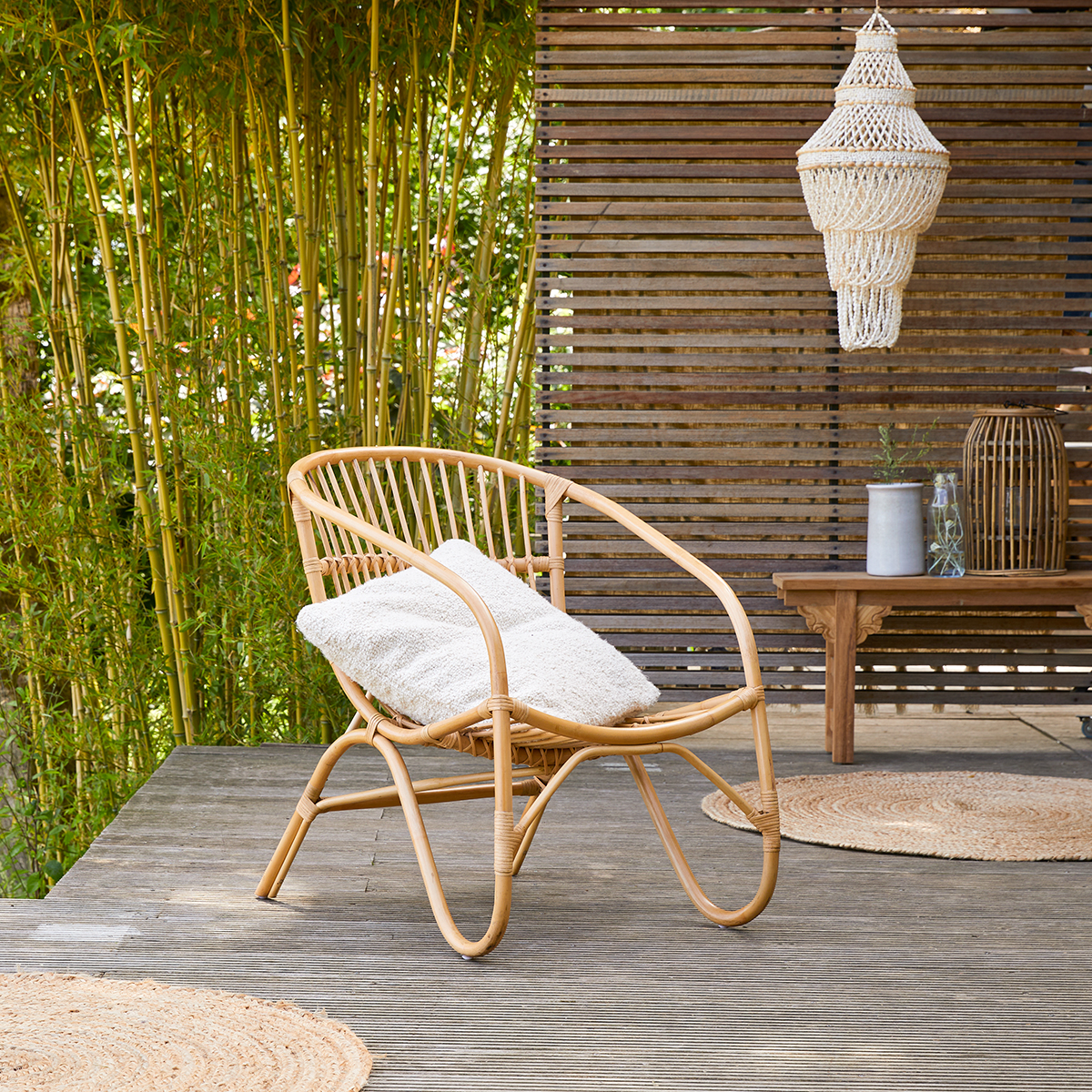 Mutine natural Rattan Outdoor Chair Mutine natural Rattan Outdoor Chair
