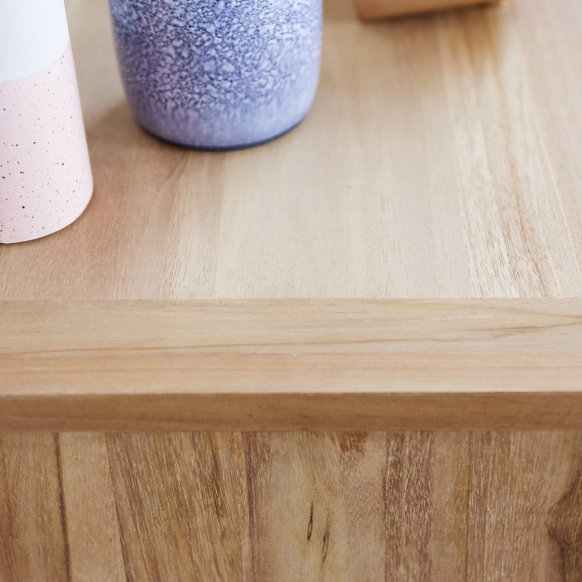 Nachttisch aus massivem Teakholz Minimalys Nachttisch aus massivem Teakholz Minimalys