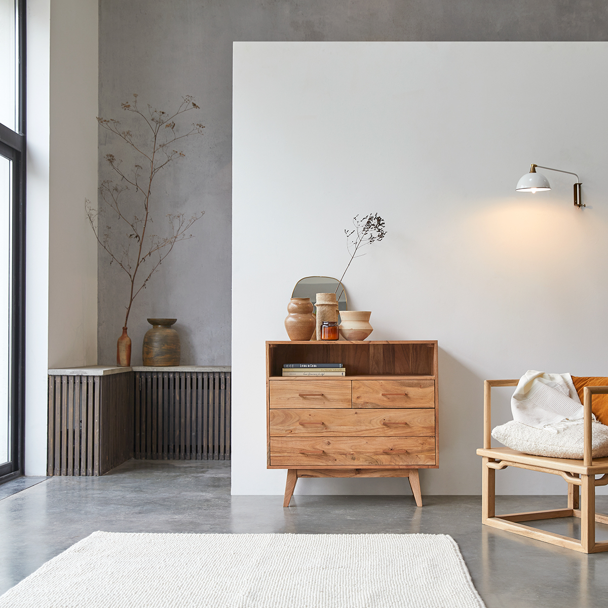 Oslo solid acacia Chest of drawers Oslo solid acacia Chest of drawers