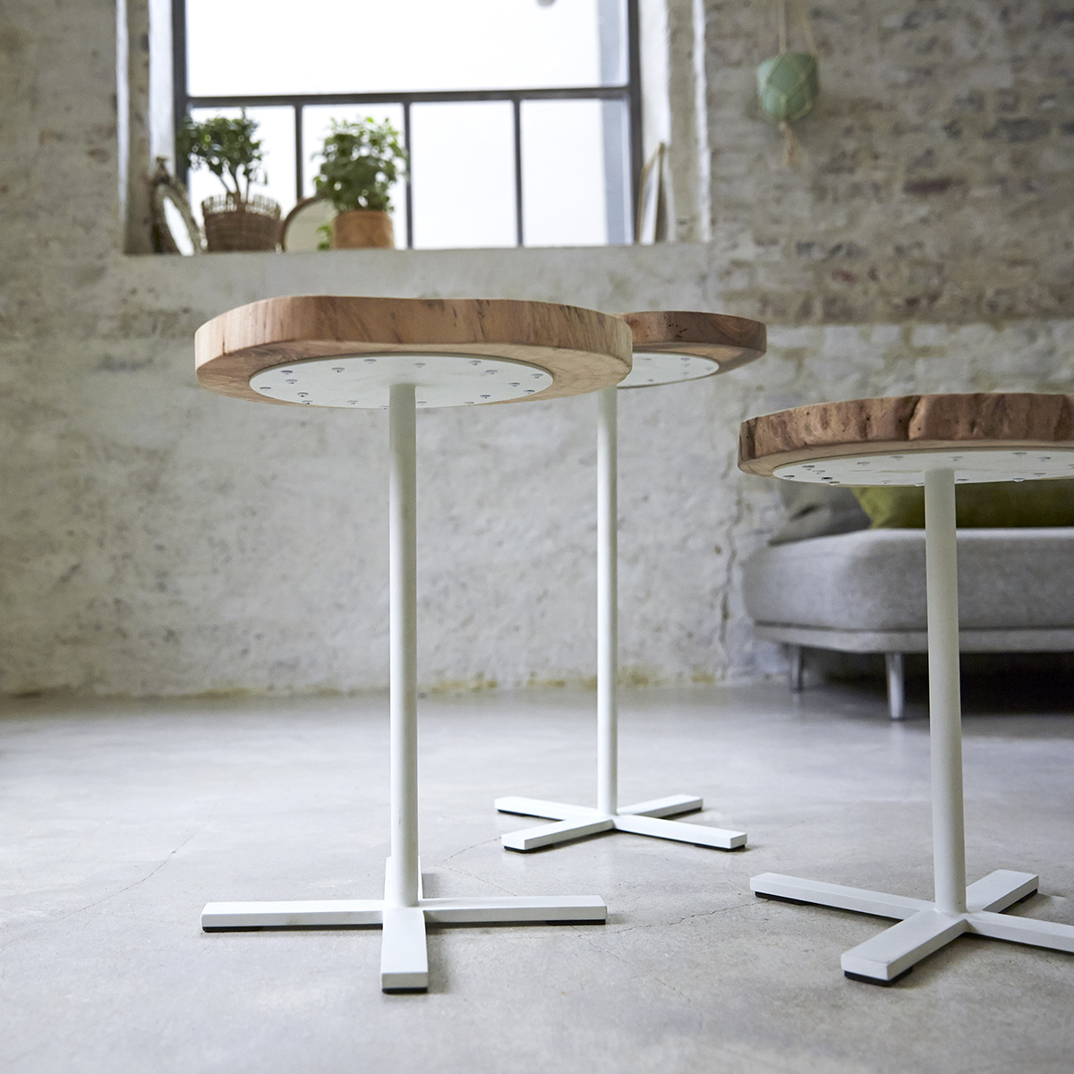Paani Driftwood Nesting Tables Paani Driftwood Nesting Tables