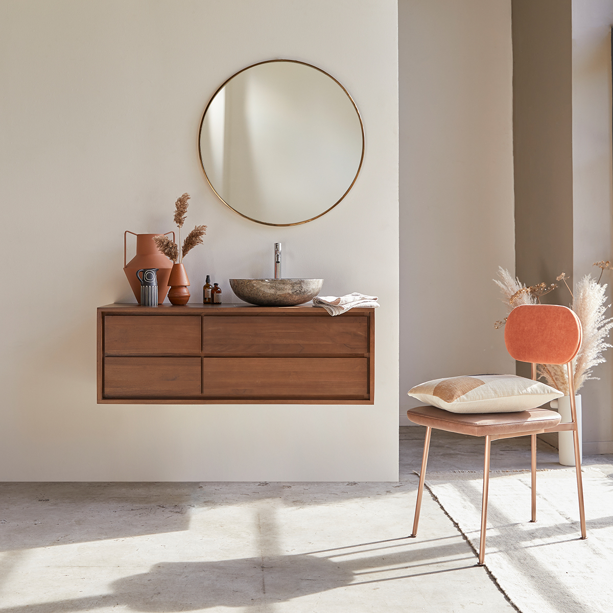 Parker solid teak Washstand 120 Parker solid teak Washstand 120