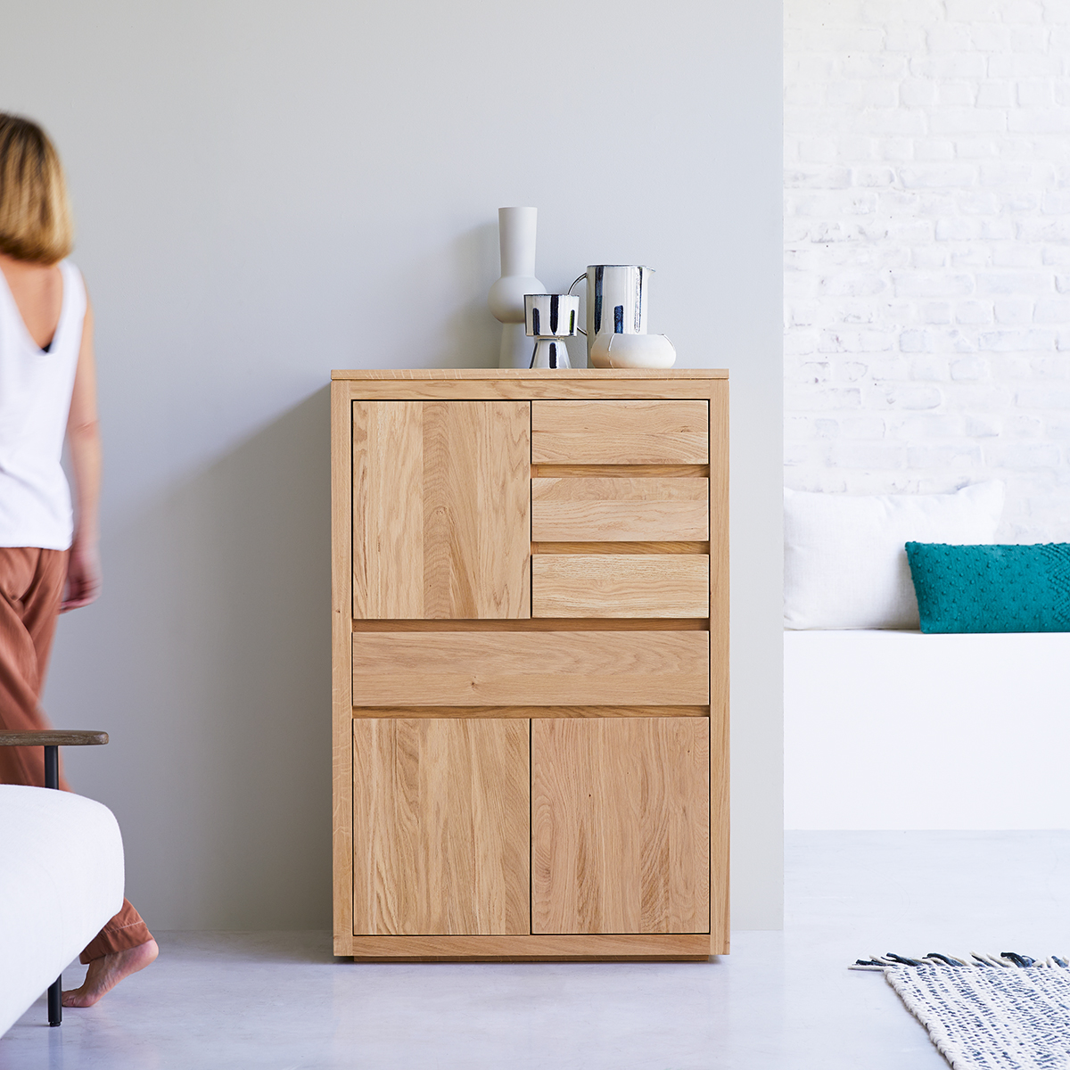 Paulo Oak 80 oak cabinet Paulo Oak 80 oak cabinet