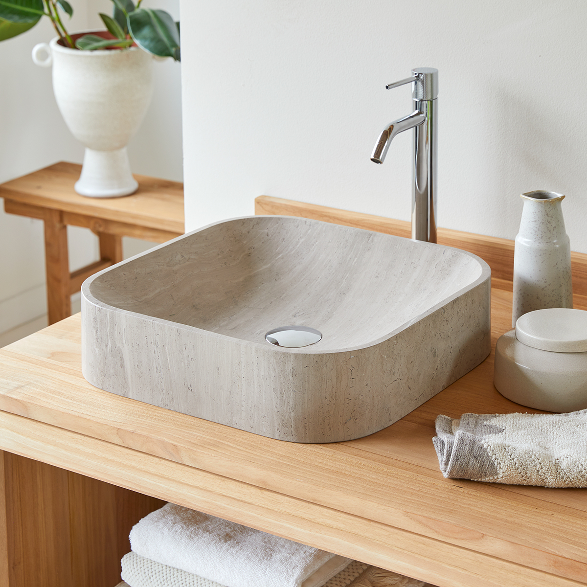 Perseus grey marble Washbasin Perseus grey marble Washbasin