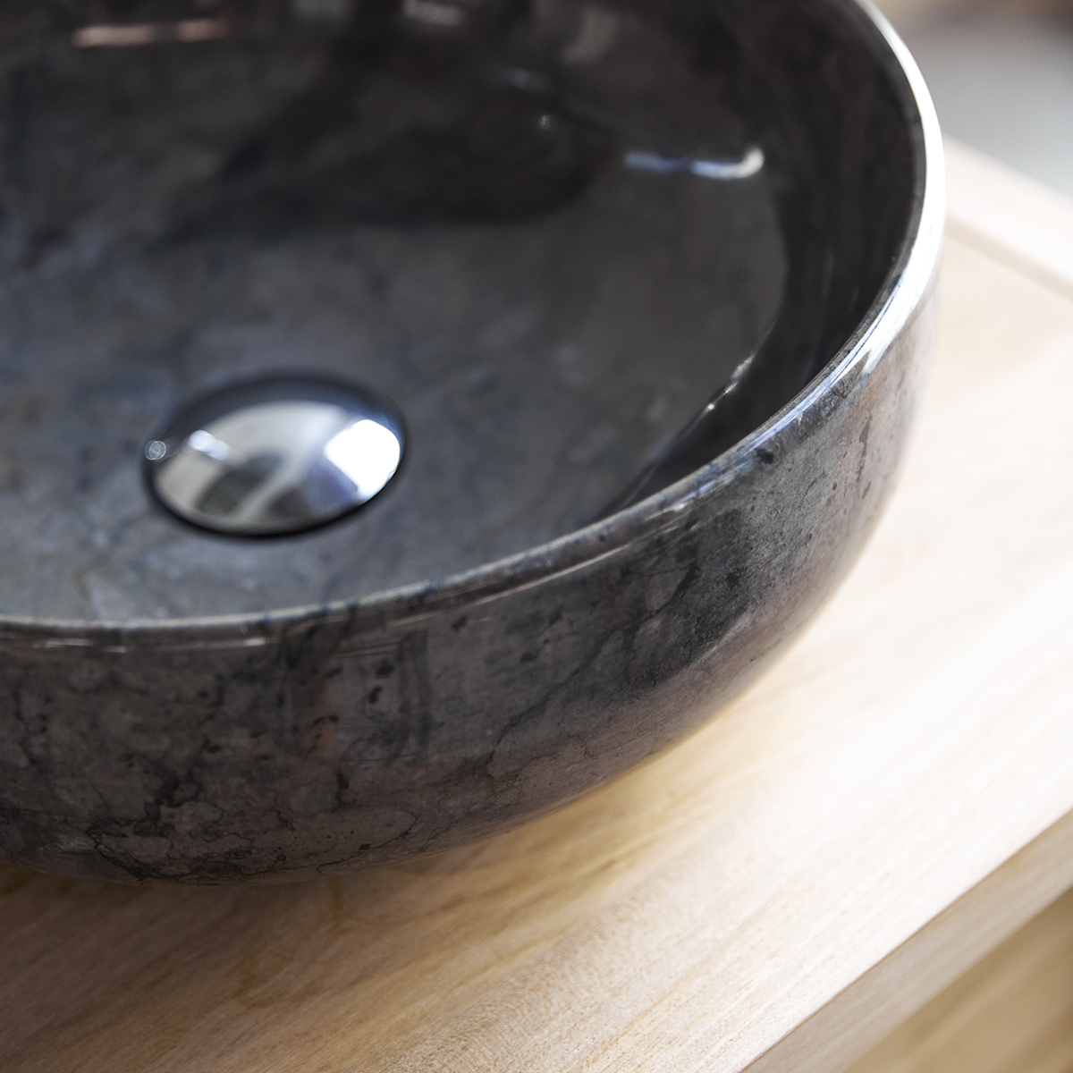 Pia dark grey marble Washbasin Pia dark grey marble Washbasin