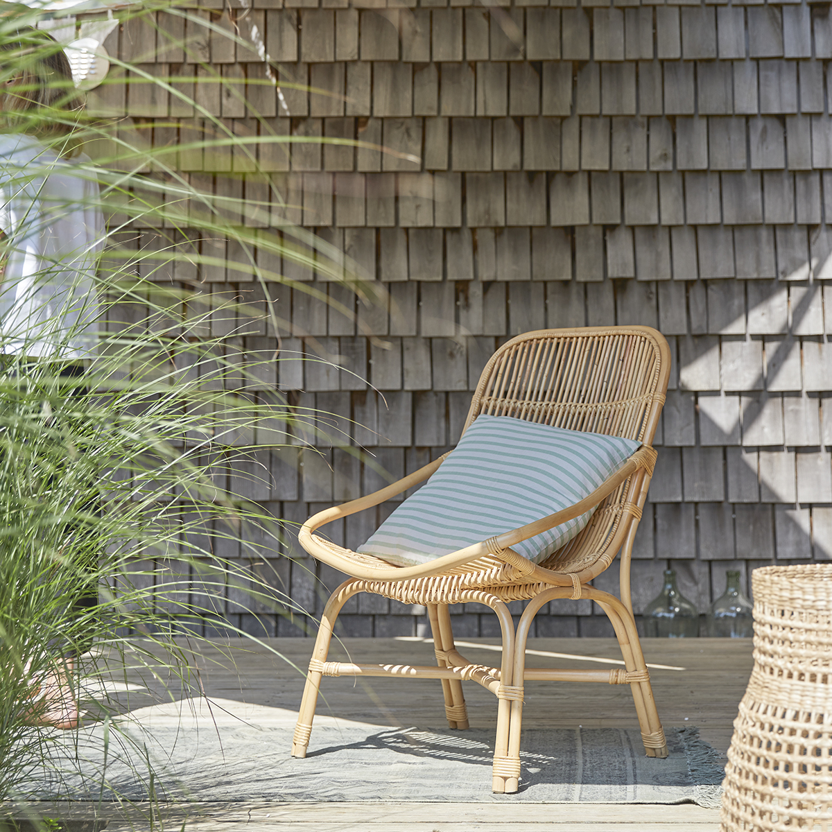 Pia natural Rattan outdoor Armchair Pia natural Rattan outdoor Armchair