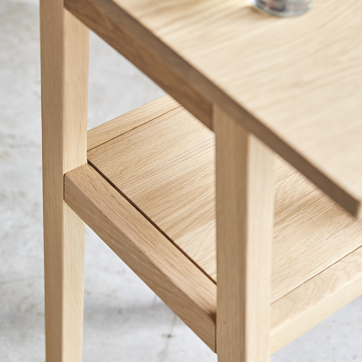 Pola high oak bedside table Pola high oak bedside table