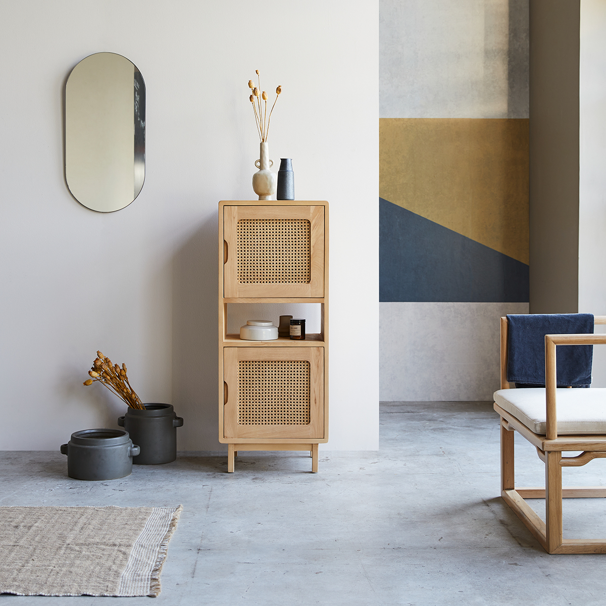 Rafael Mango Bookcase 110x45 Rafael Mango Bookcase 110x45