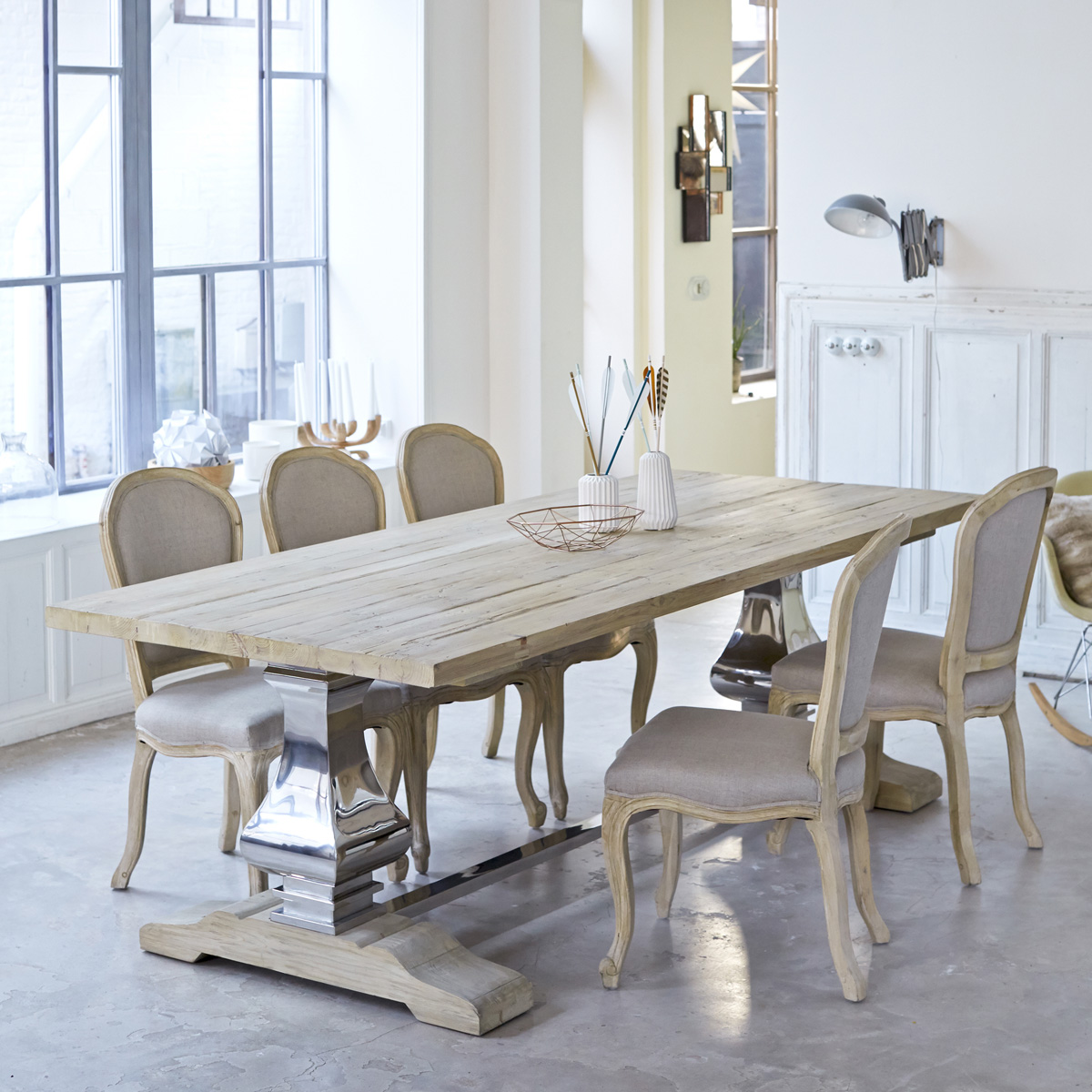 Rousseau Pine Table 240x100 Rousseau Pine Table 240x100