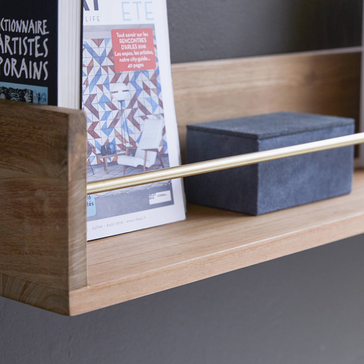 Sasha solid teak Shelf 100 Sasha solid teak Shelf 100