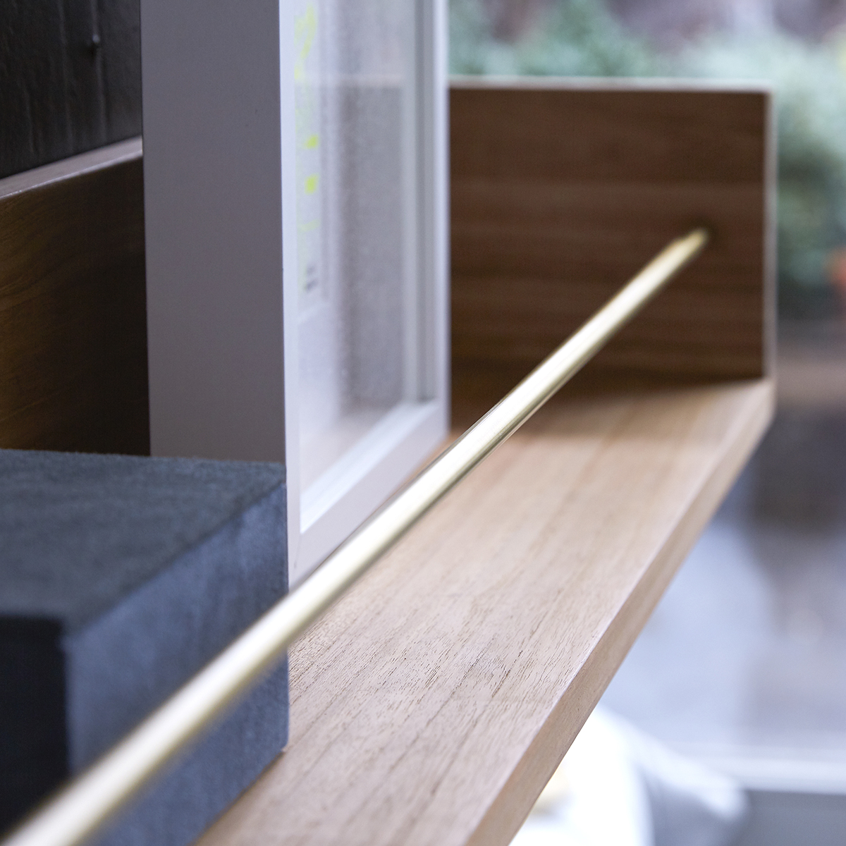 Sasha solid teak Shelf 100 Sasha solid teak Shelf 100