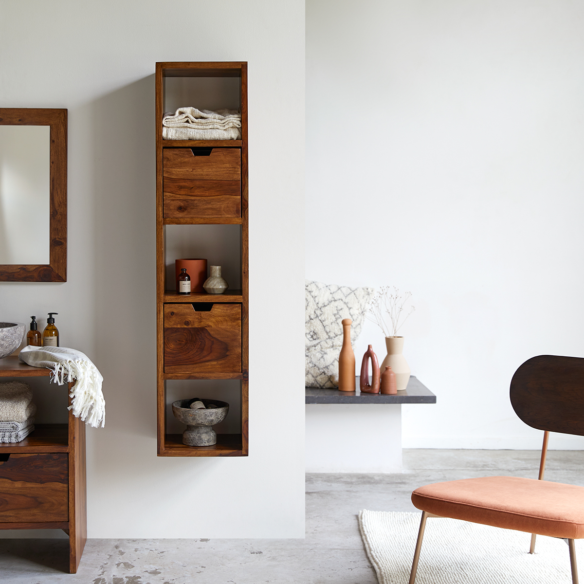 Schrank massives Palisanderholz Kwarto Schrank massives Palisanderholz Kwarto