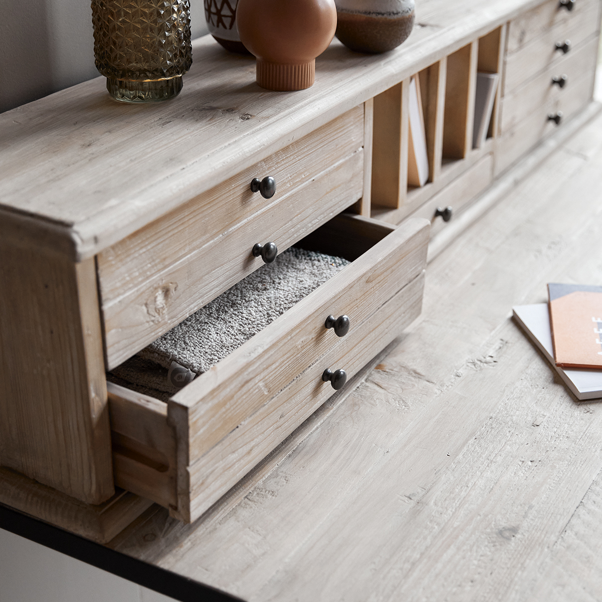 Scrivania secretaire in Pino Henry Scrivania secretaire in Pino Henry