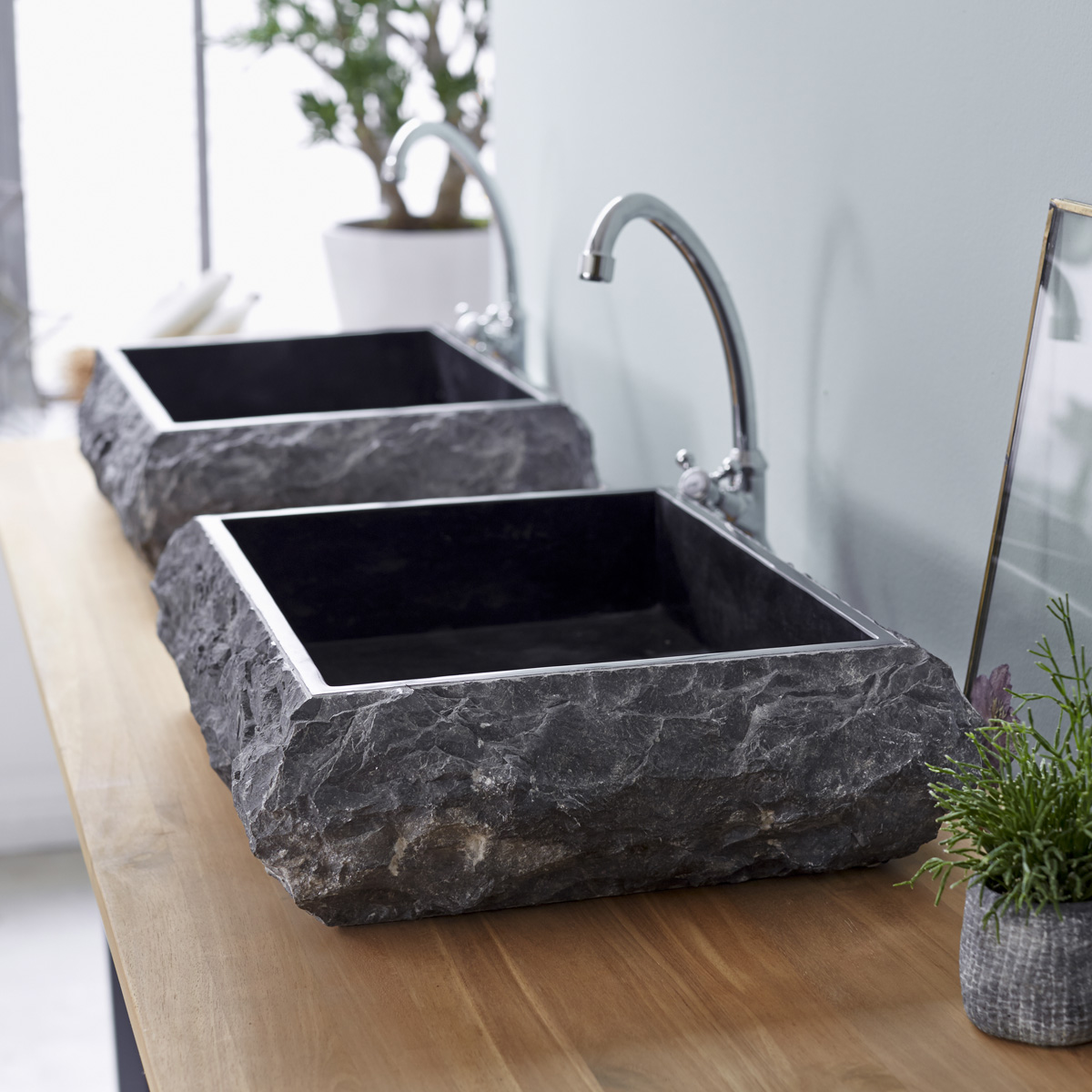Scrula Slim black marble Washbasin Scrula Slim black marble Washbasin