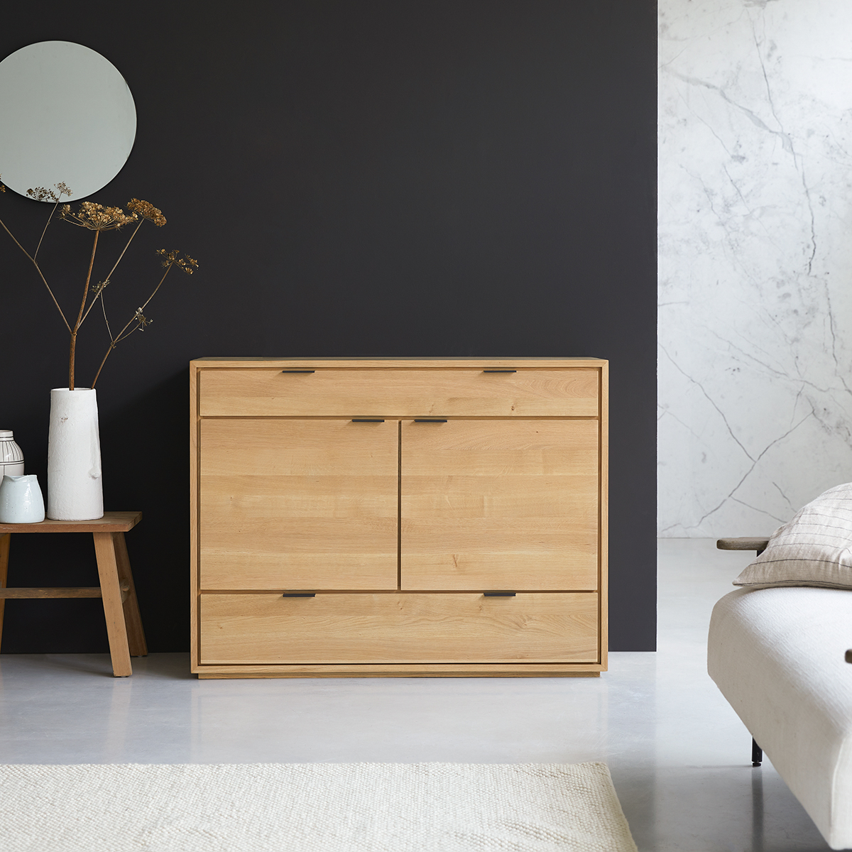 Senson solid oak sideboard 120 Senson solid oak sideboard 120