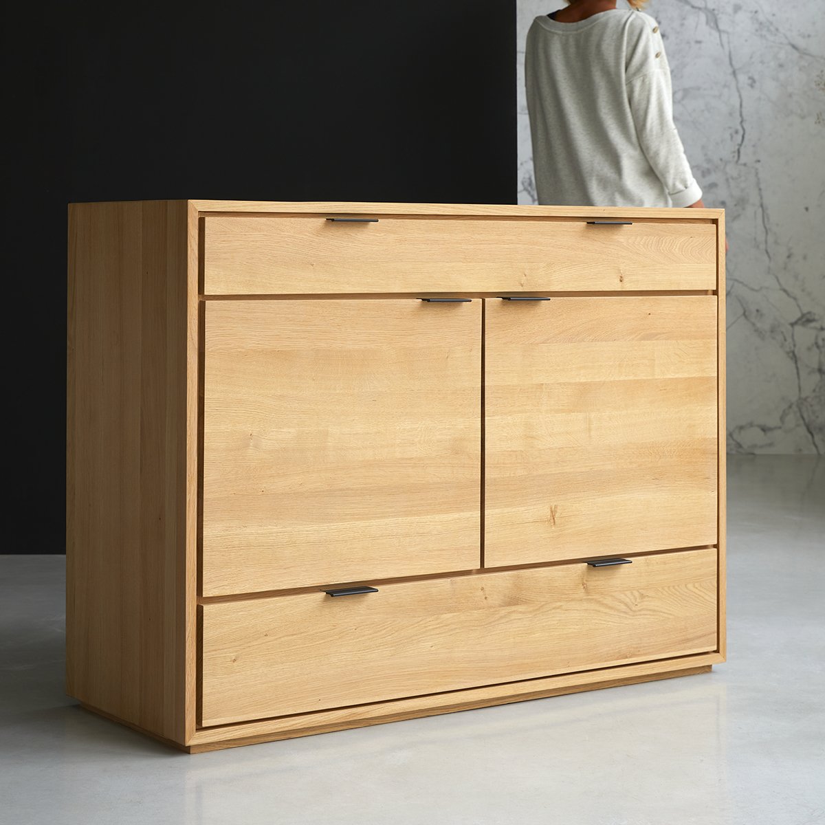 Senson solid oak sideboard 120 Senson solid oak sideboard 120