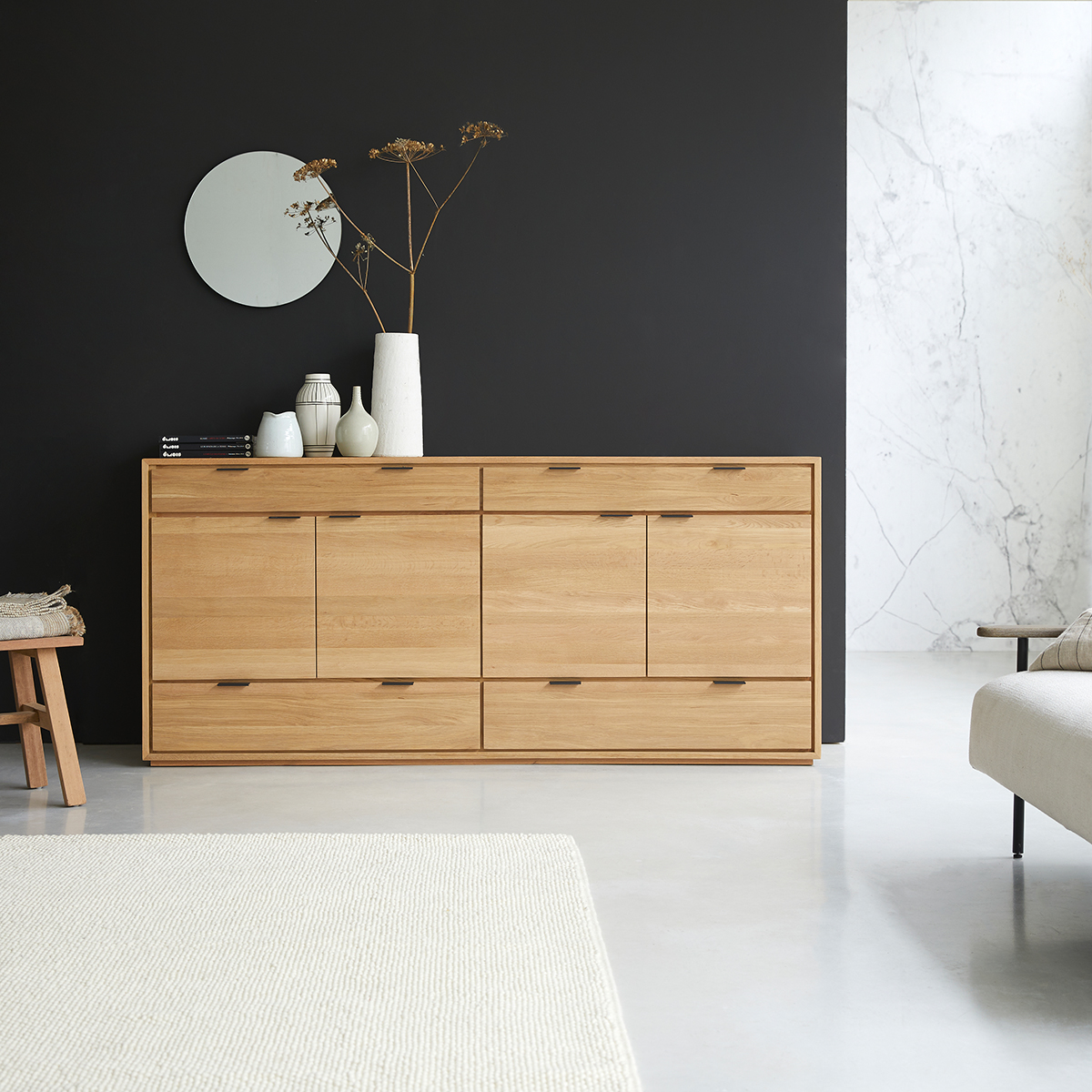 Senson solid oak sideboard 200 Senson solid oak sideboard 200