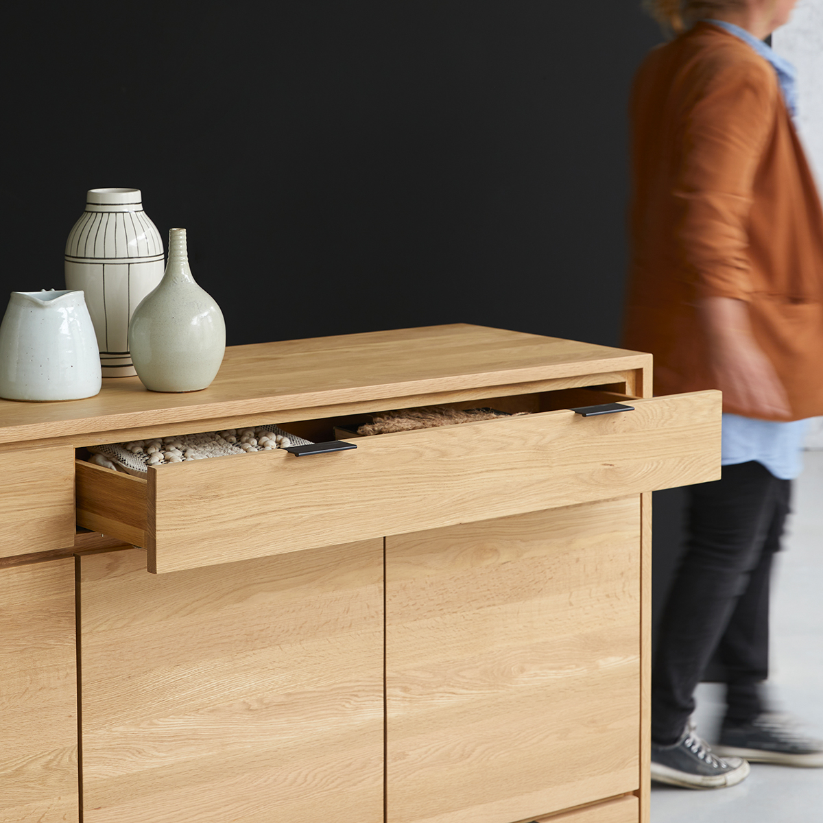 Senson solid oak sideboard 200 Senson solid oak sideboard 200