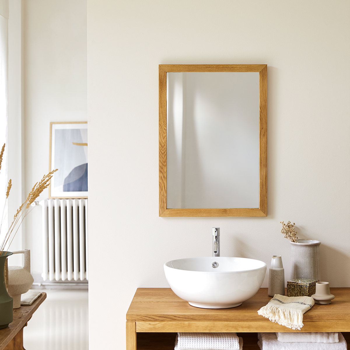 Serena Oak Mirror 70x50 Serena Oak Mirror 70x50