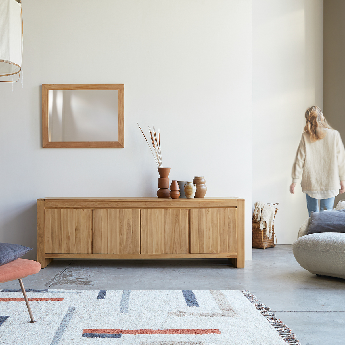 Sideboard aus massives Teakholz 210 Eden Sideboard aus massives Teakholz 210 Eden