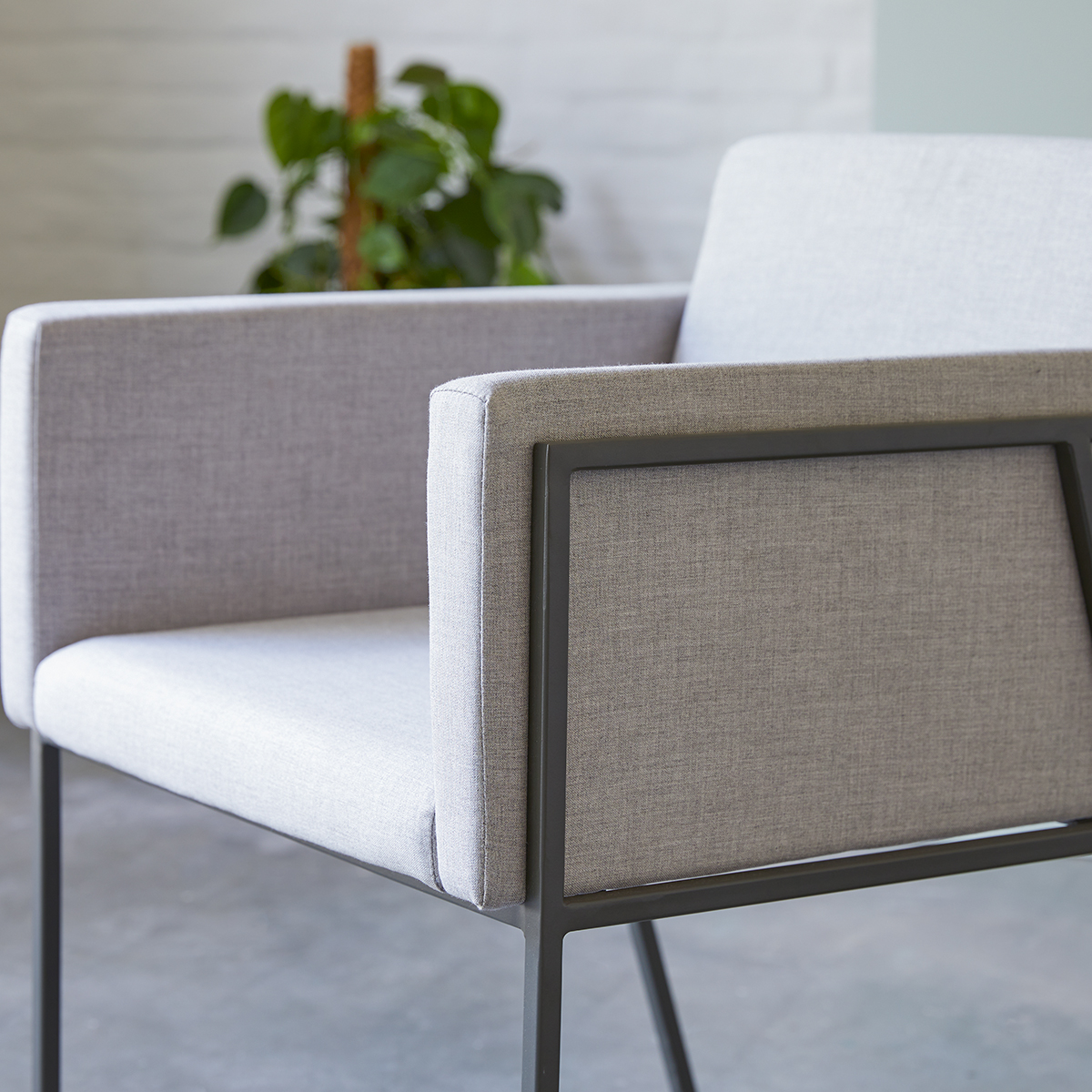 Silla en metal Temis Silla en metal Temis