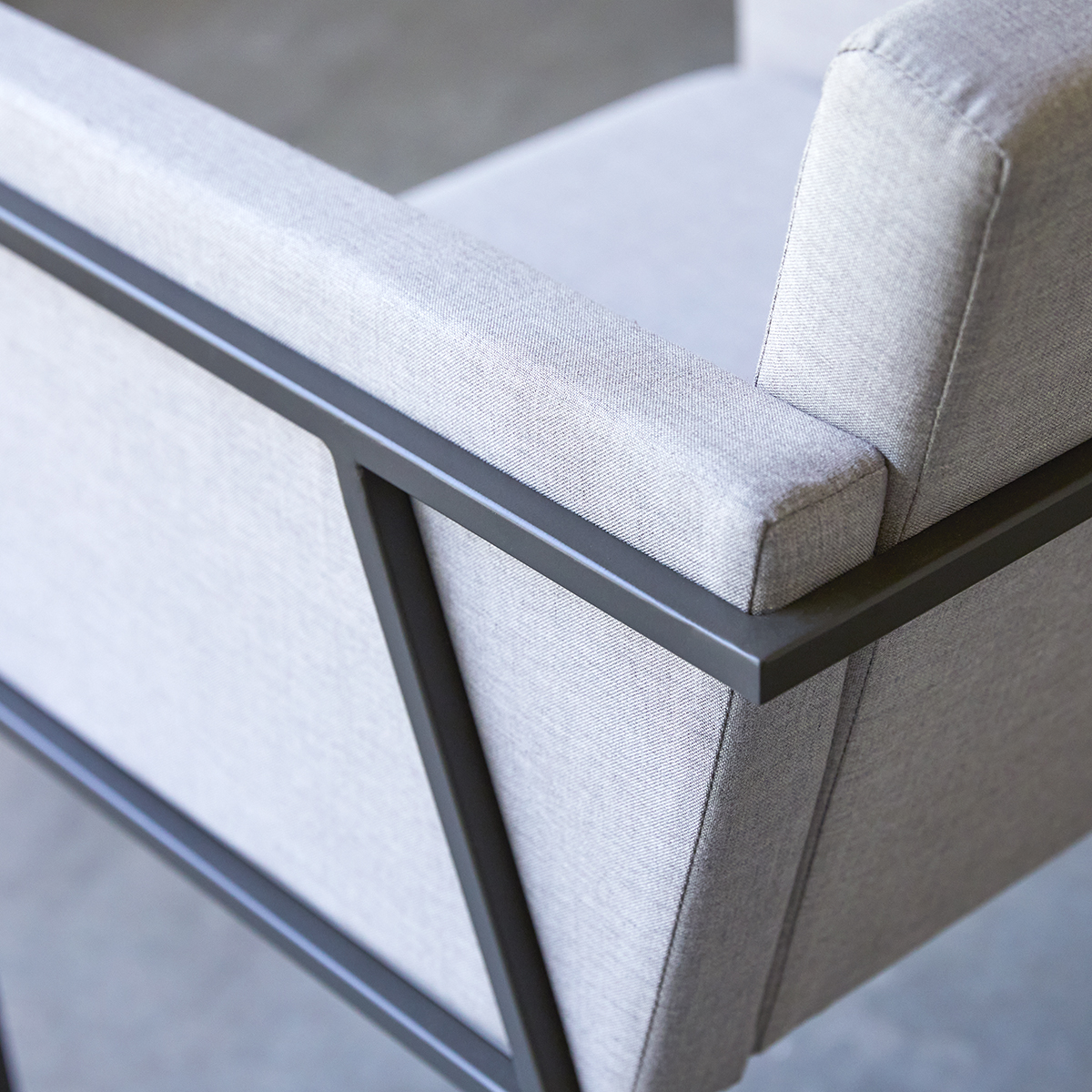 Silla en metal Temis Silla en metal Temis