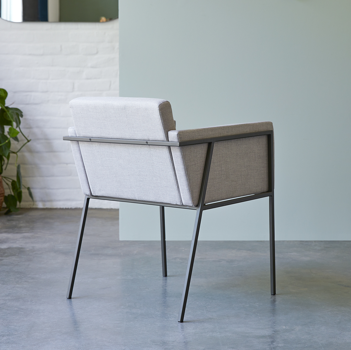 Silla en metal Temis Silla en metal Temis