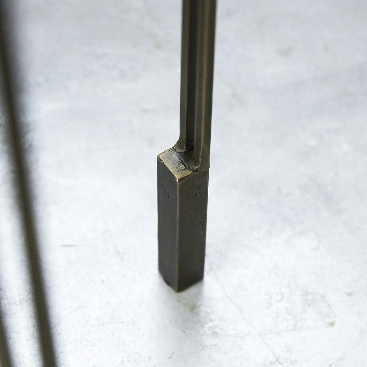 Simëon metal and marble Bedside table Simëon metal and marble Bedside table