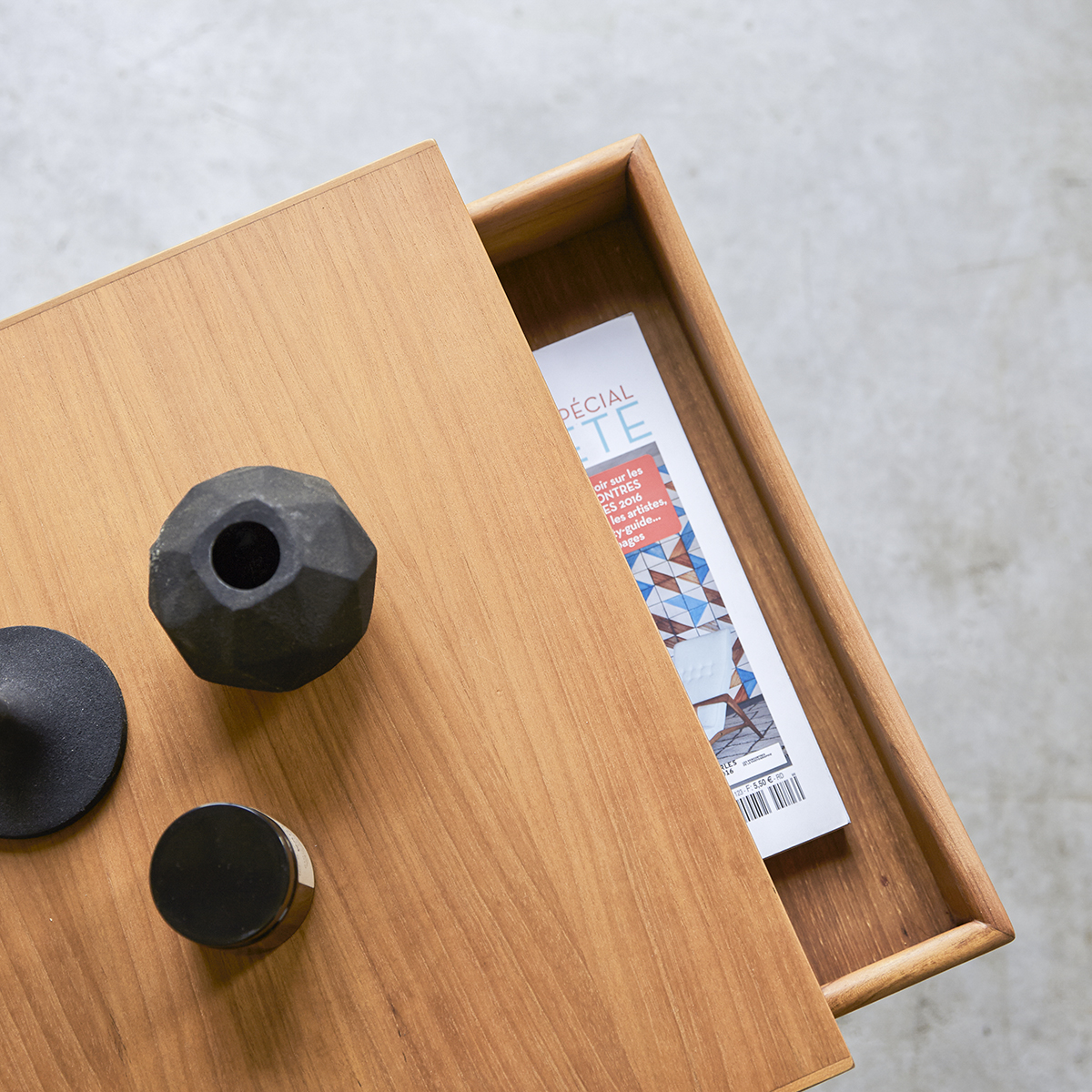 Simen teak bedside table Simen teak bedside table