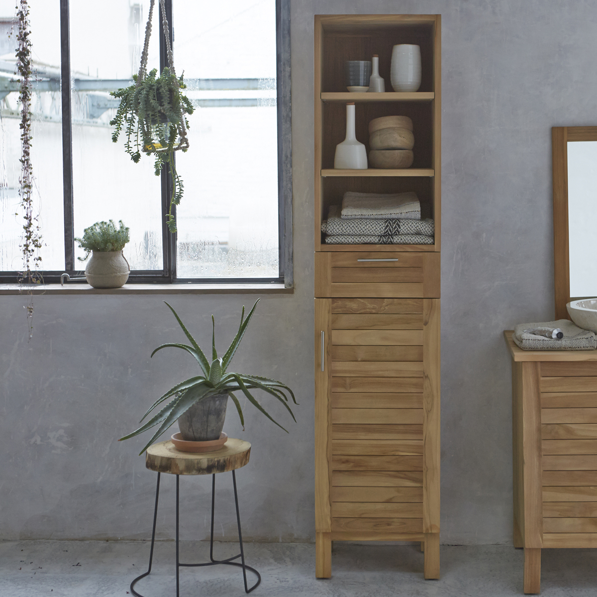 Soho solid teak Column 180 Soho solid teak Column 180