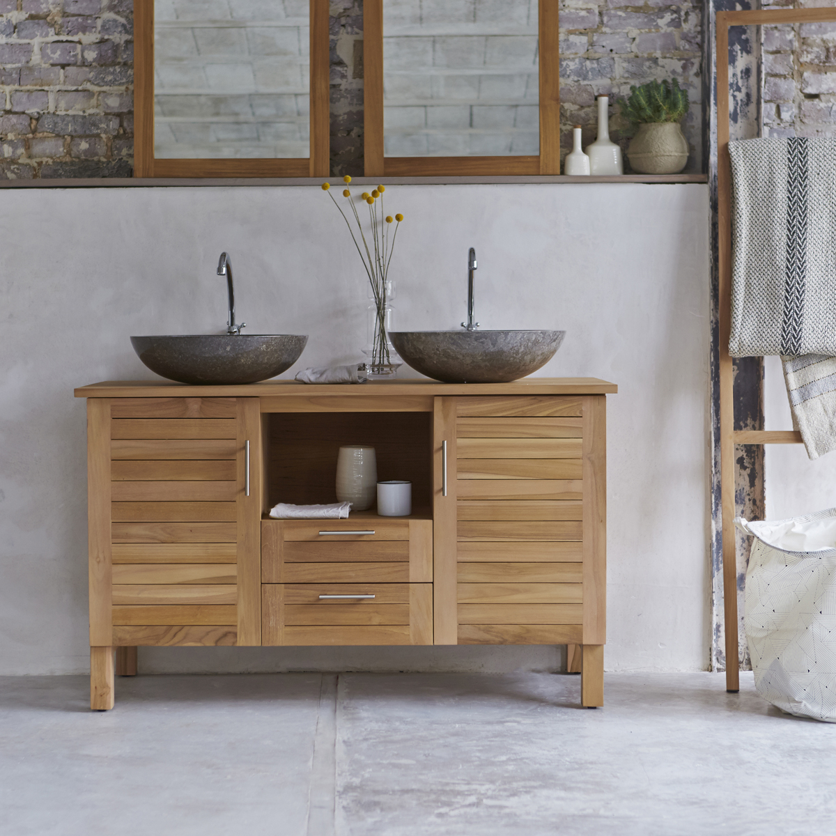 Soho solid teak Washstand 125 Soho solid teak Washstand 125