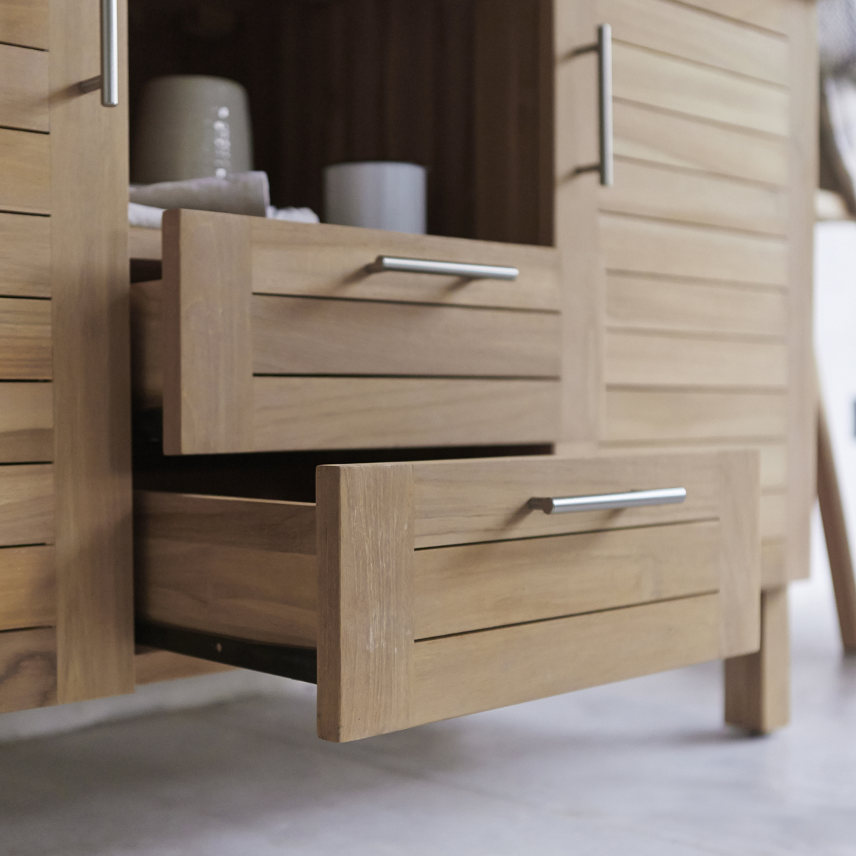 Soho solid teak Washstand 125 Soho solid teak Washstand 125