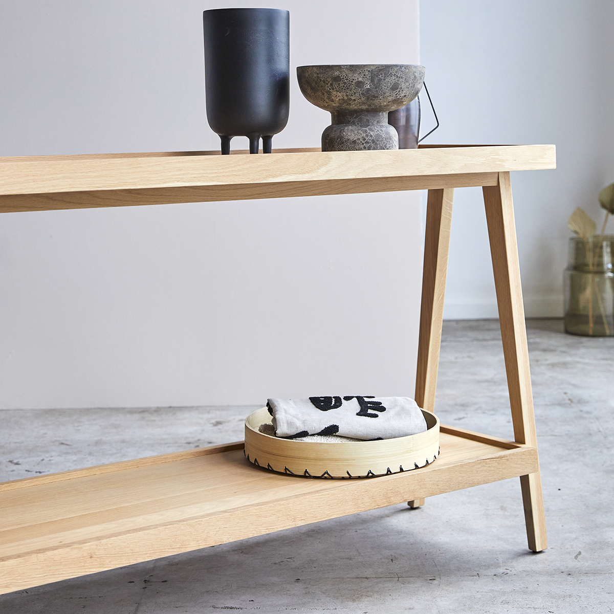 solid oak console table 130 Pola solid oak console table 130 Pola