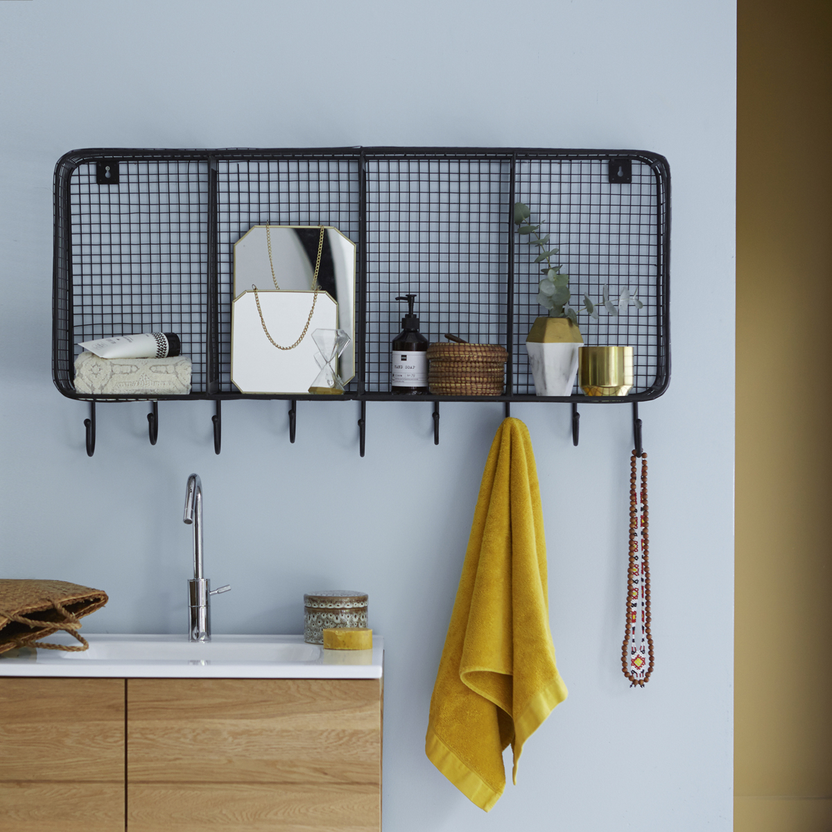 Sona Metal Bathroom Shelf 100 Sona Metal Bathroom Shelf 100