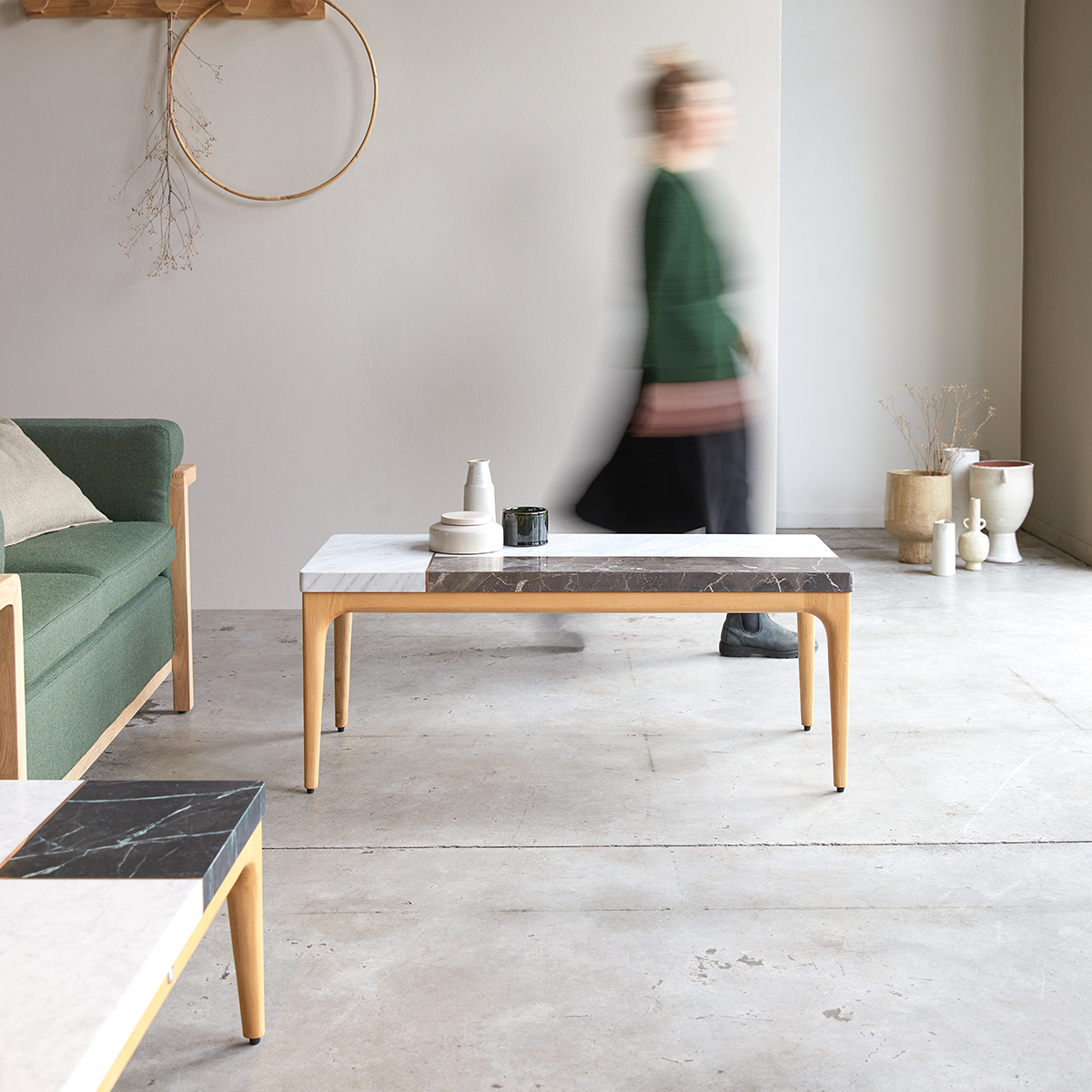 Stonepiet solid oak Coffee Table 111x48 Stonepiet solid oak Coffee Table 111x48
