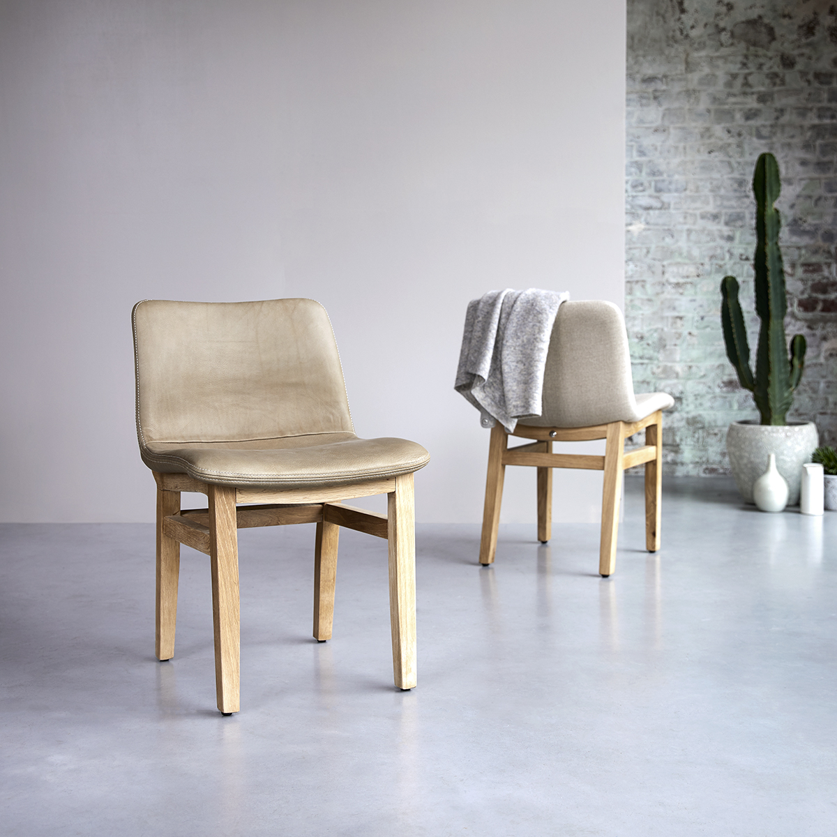Stuhl aus Eiche Cocoon Cheyenne Stuhl aus Eiche Cocoon Cheyenne