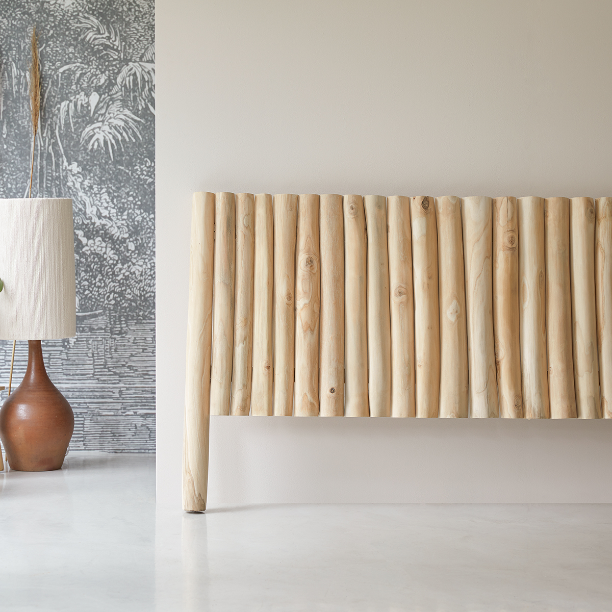 Tête de lit en bois flotté 180 cm River Tête de lit en bois flotté 180 cm River