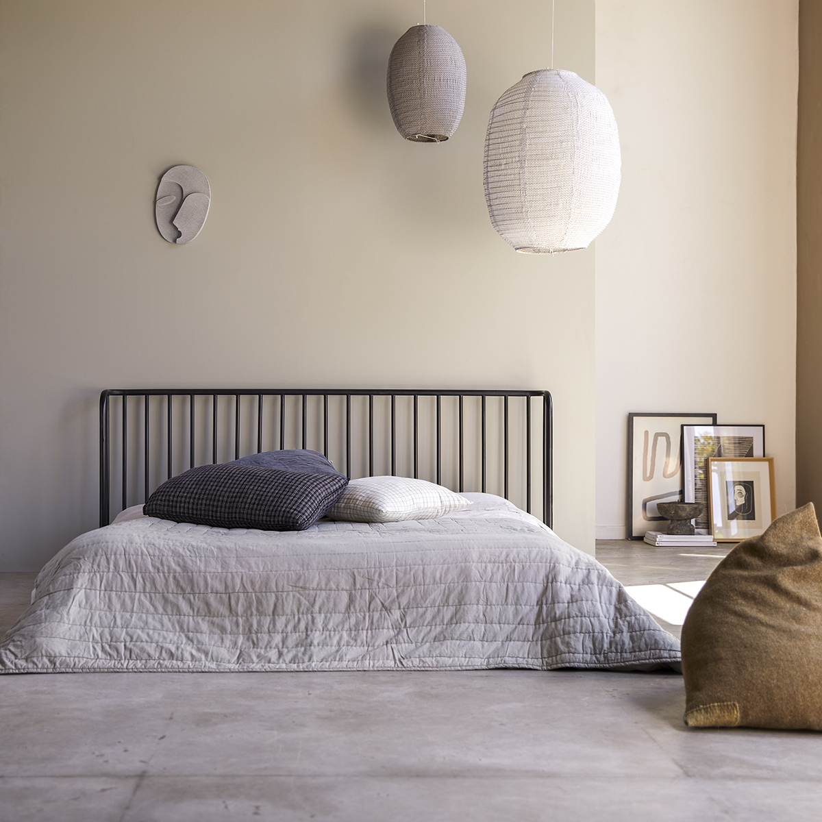 Tête de lit en métal 180 cm Livio Tête de lit en métal 180 cm Livio