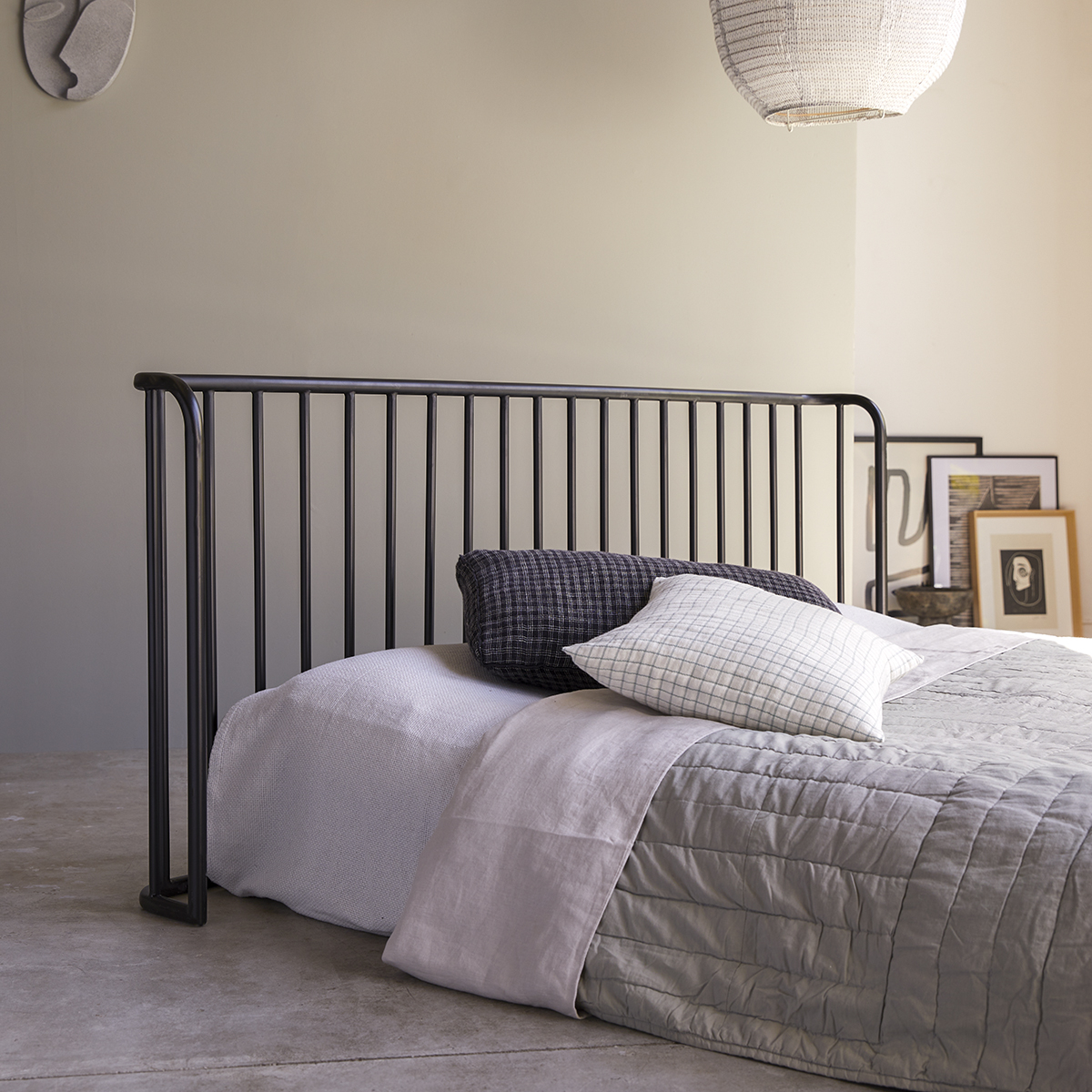 Tête de lit en métal 180 cm Livio Tête de lit en métal 180 cm Livio