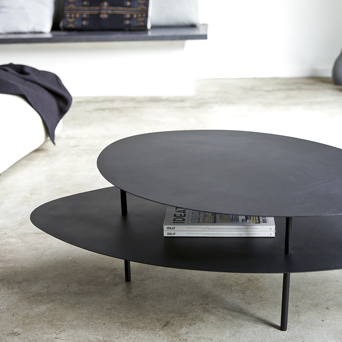 Table basse en métal 120x70 Judit Table basse en métal 120x70 Judit
