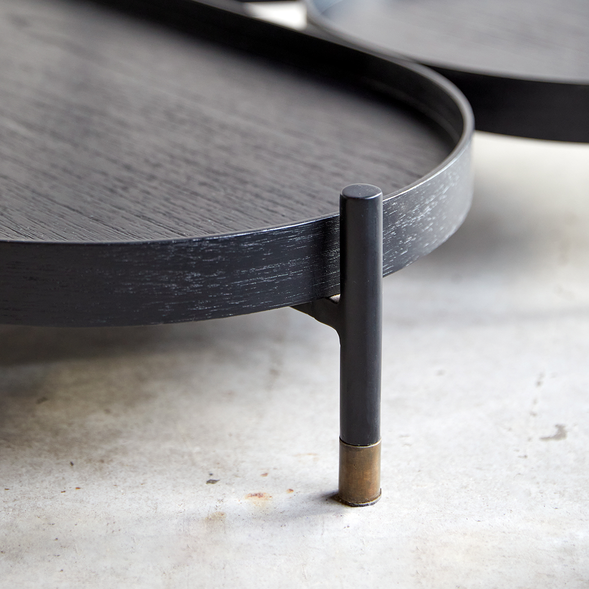 Table basse en mindi et cannage Alix Table basse en mindi et cannage Alix