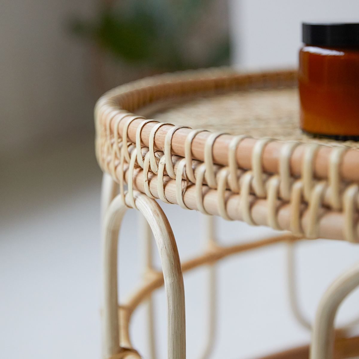 Table basse en rotin 80 Samson naturel Table basse en rotin 80 Samson naturel