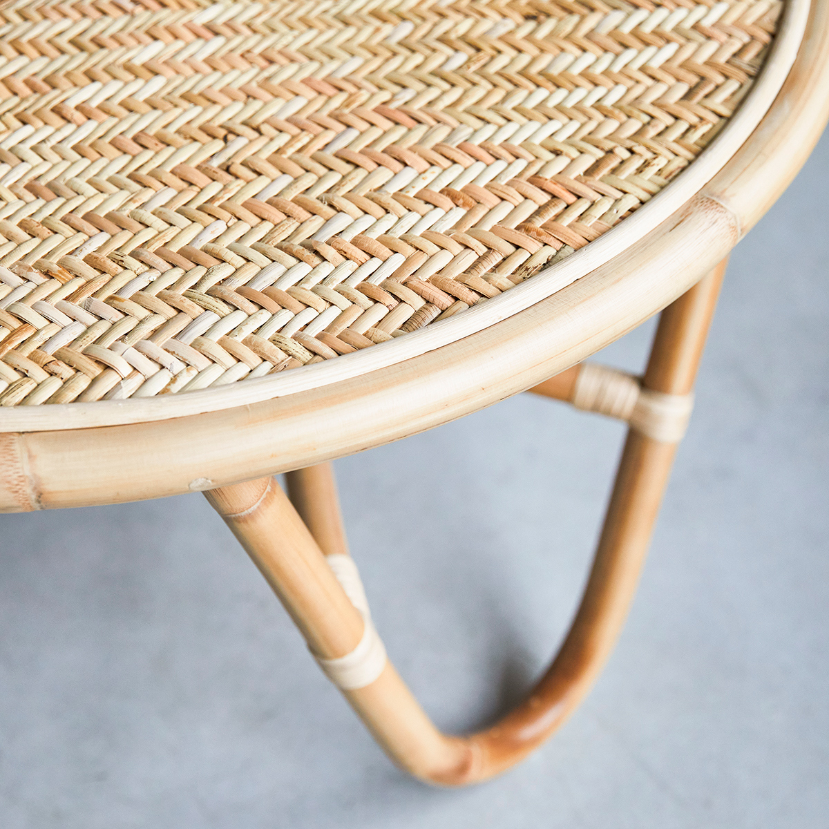 Table basse en rotin Lina Table basse en rotin Lina