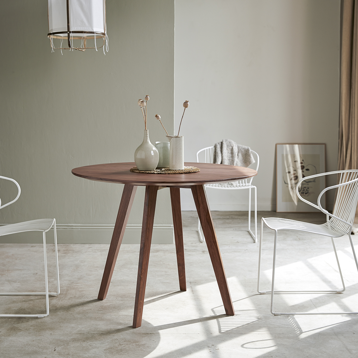 Table en palissandre 100 Eliana Table en palissandre 100 Eliana