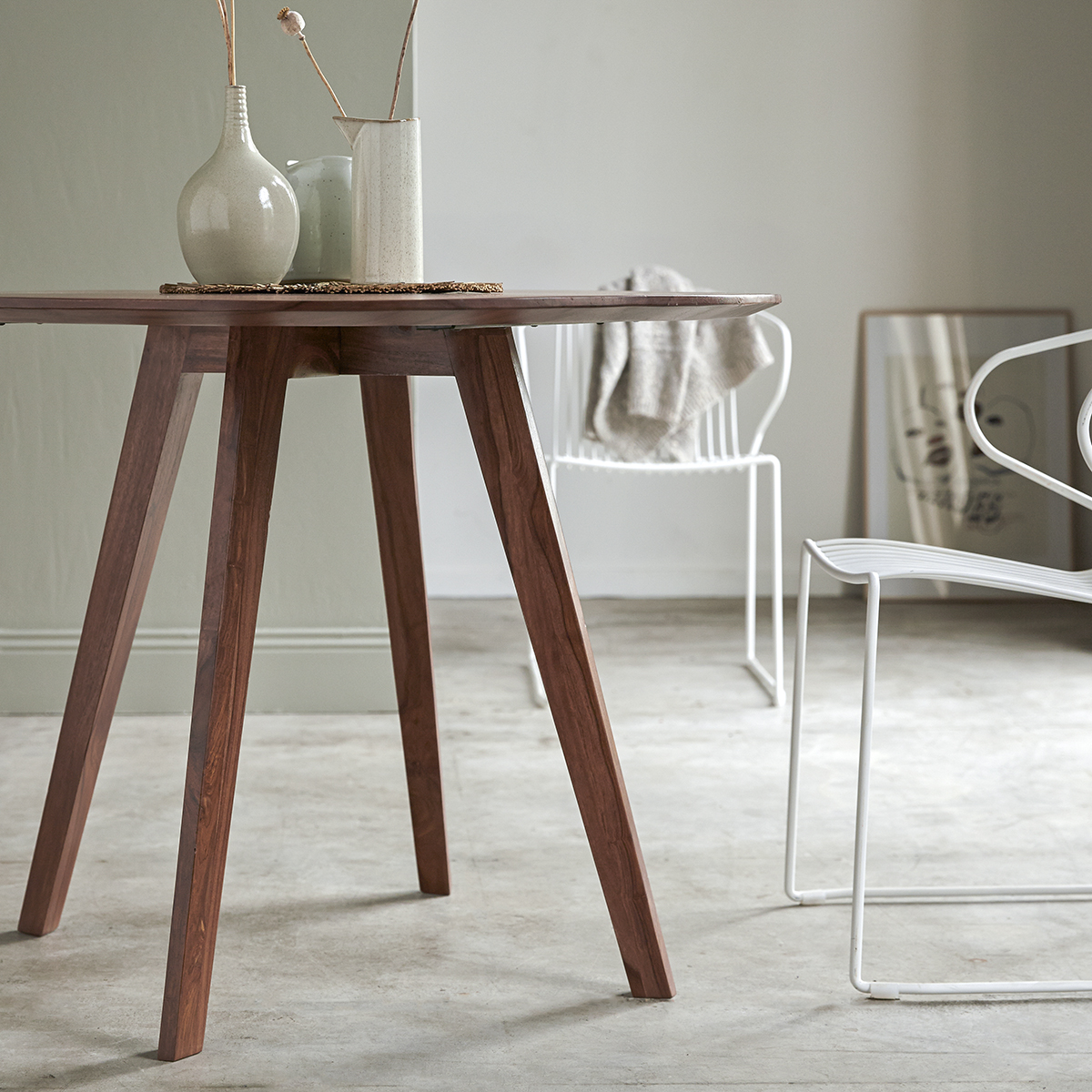 Table en palissandre 100 Eliana Table en palissandre 100 Eliana